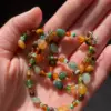semi precious stone beaded NECKLACE, hippie JEWELLERY, hippie necklace, jewellery, hippie, BOHEMIAN jewellery