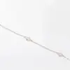 Solitaire Diamond Bracelet, Bezel Set Dainty Bracelet, Minimalist Bracelet Gift for Women, Graduation Gifts - Image 2