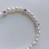 Pearl Heart Beaded Braclet - Image 2