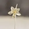 Lotus Earring, Flower Earring, Water Lily Earring